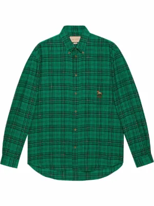 Camicia bianca con applicazione - GUCCI KIDS - Mancini Junior