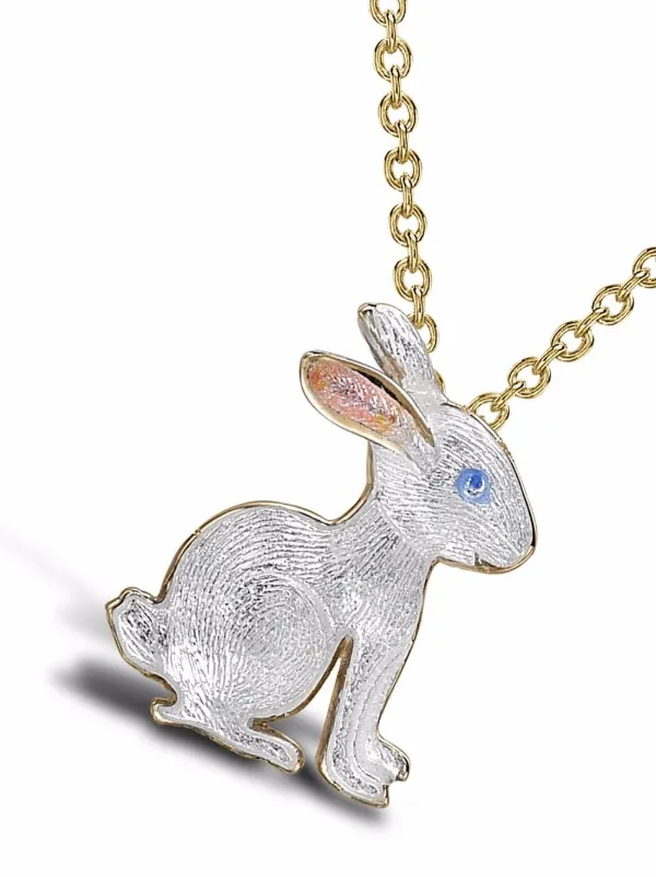 Pragnell 18kt Yellow Gold Zodiac Rabbit 