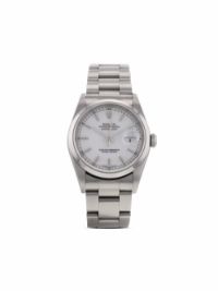 ＜Farfetch＞ Rolex 1999 プレオウンド デイトジャスト 36mm - ホワイト画像