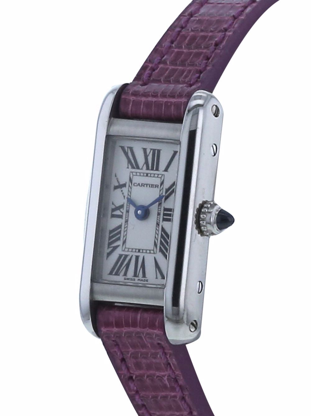 фото Cartier наручные часы tank pre-owned 28 мм 1990-х годов