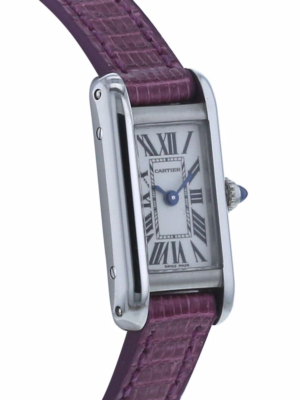 фото Cartier наручные часы tank pre-owned 28 мм 1990-х годов