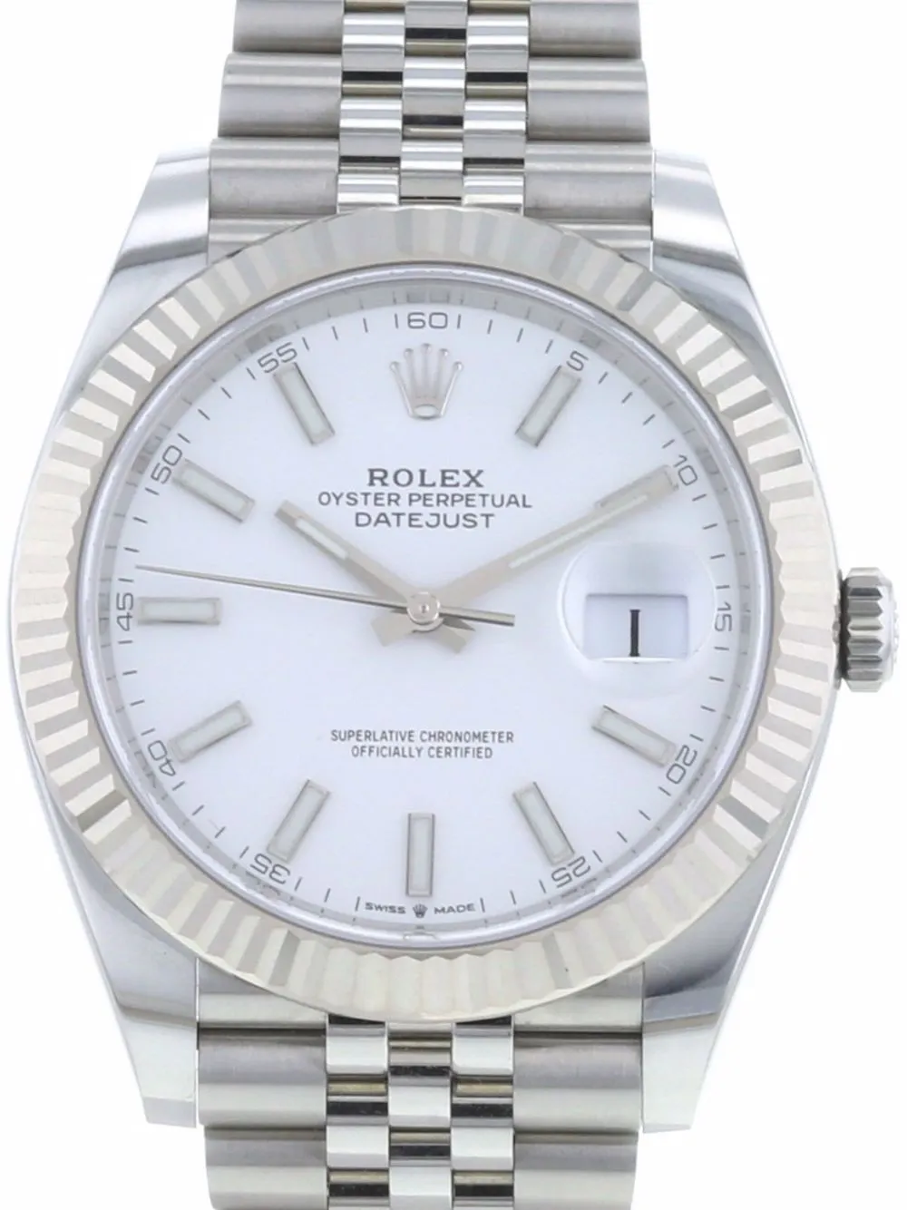 фото Rolex наручные часы datejust pre-owned 41 мм 2020-го года