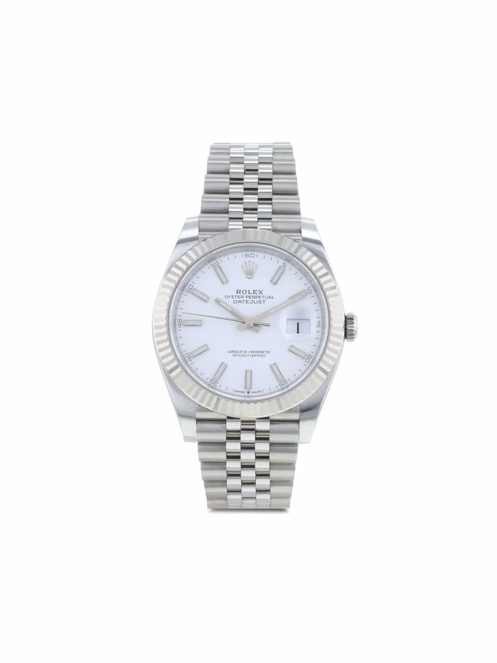 фото Rolex наручные часы datejust pre-owned 41 мм 2020-го года
