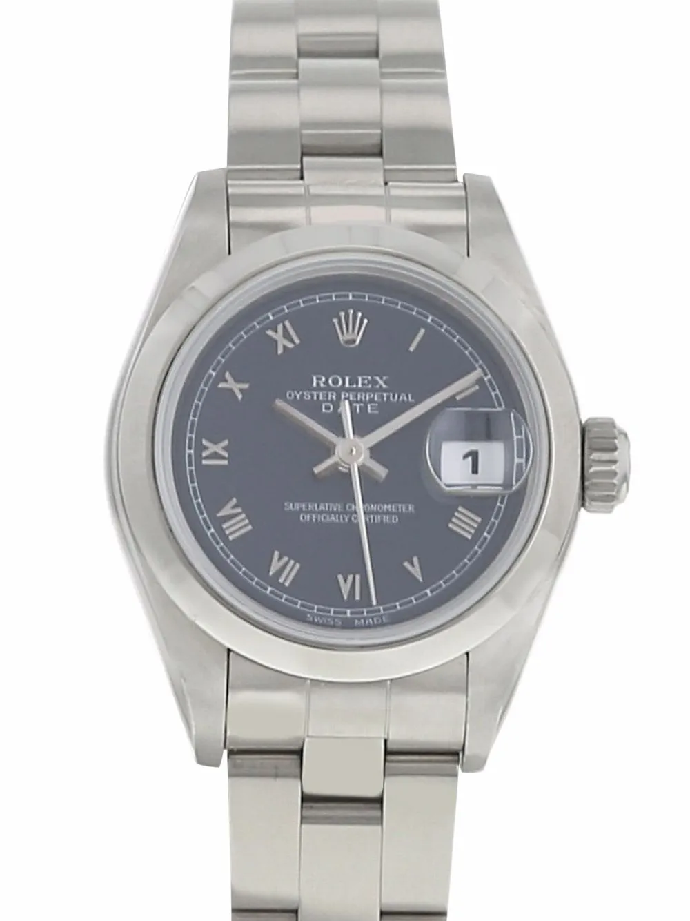 фото Rolex наручные часы oyster perpetual date pre-owned 26 мм