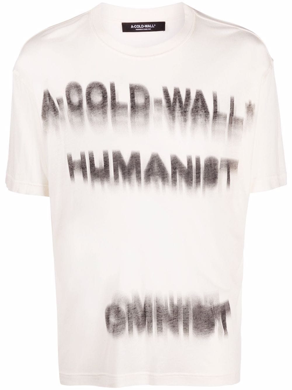 фото A-cold-wall* футболка с надписью