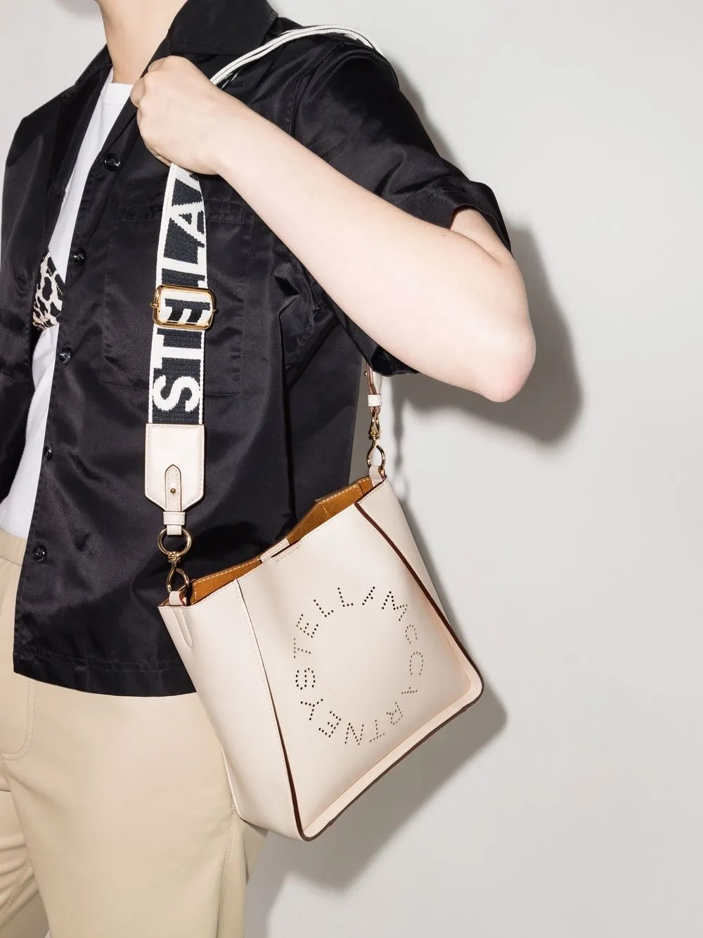 mini Stella Logo shoulder bag