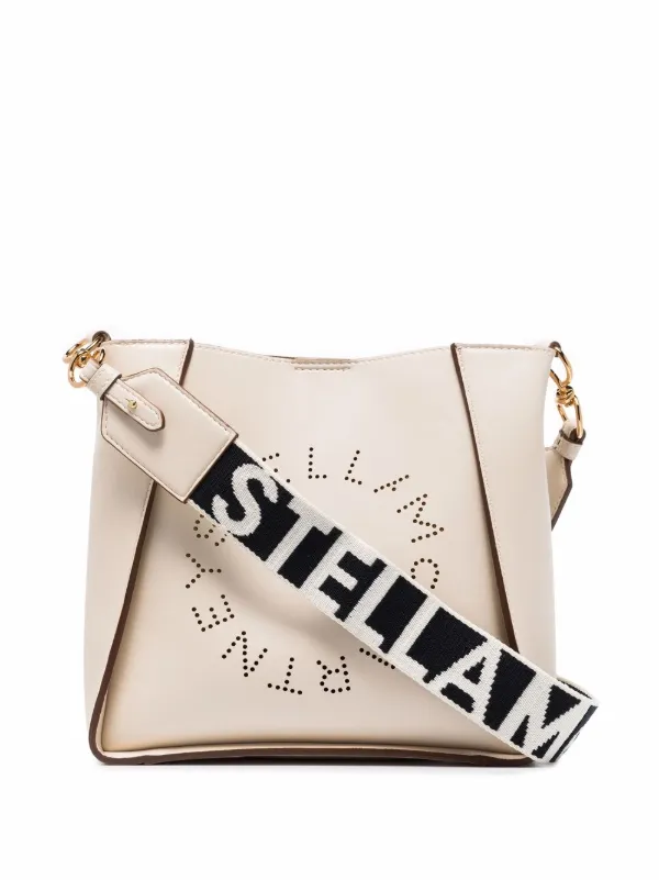 Stella McCartney Shoulder Bag With Logo, in Pink