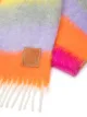LOEWE striped wool scarf
