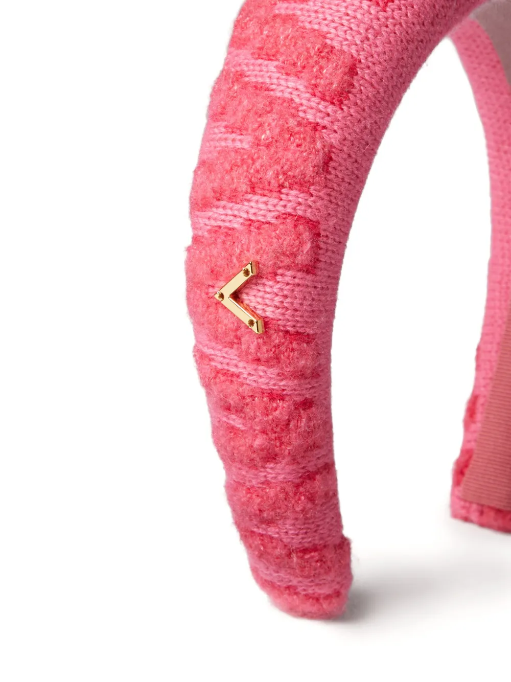 Valentino Garavani VLogo haarband van katoenblend Roze