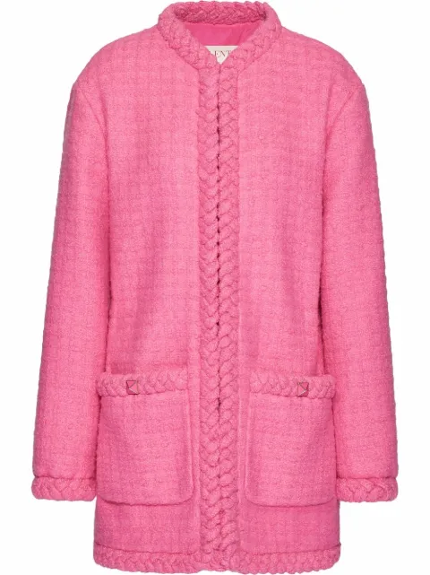 Valentino Garavani round-neck jacket 