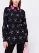 Valentino Fairy Flowers print belted shirt