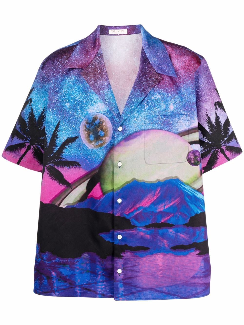 Valentino Garavani Water Sky Print Shirt - Farfetch