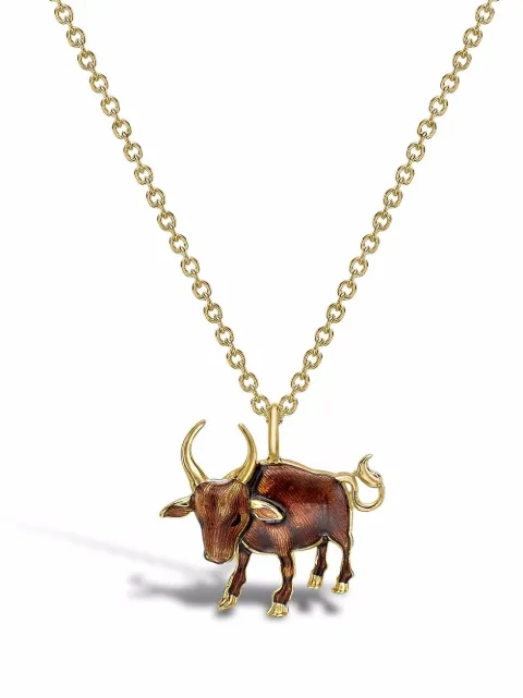 Pragnell collar con dije Zodiac en oro amarillo 18kt