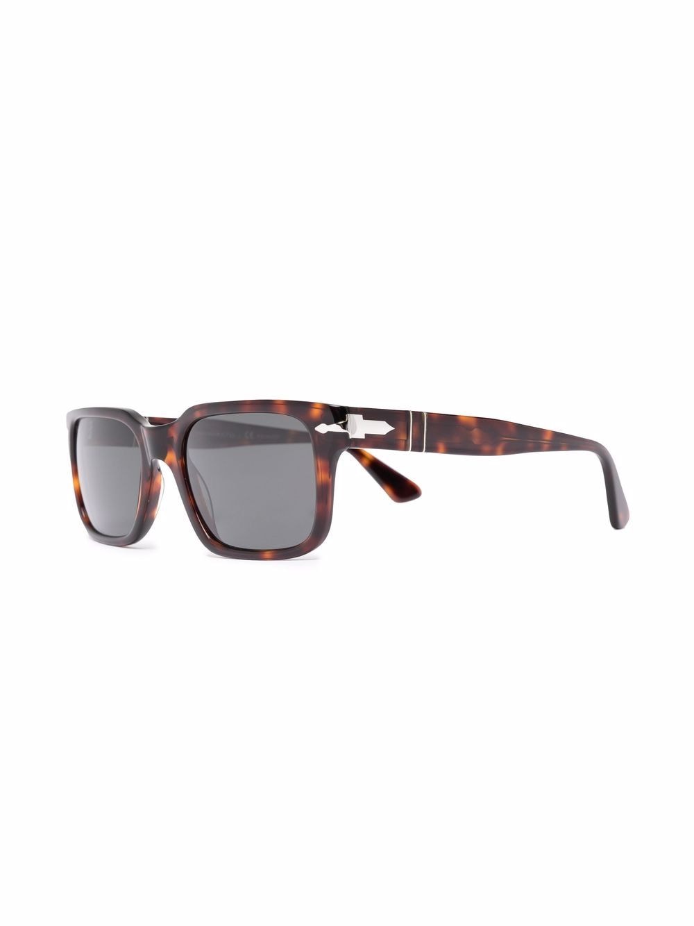 Persol Zonnebril met schildpadschild design Bruin