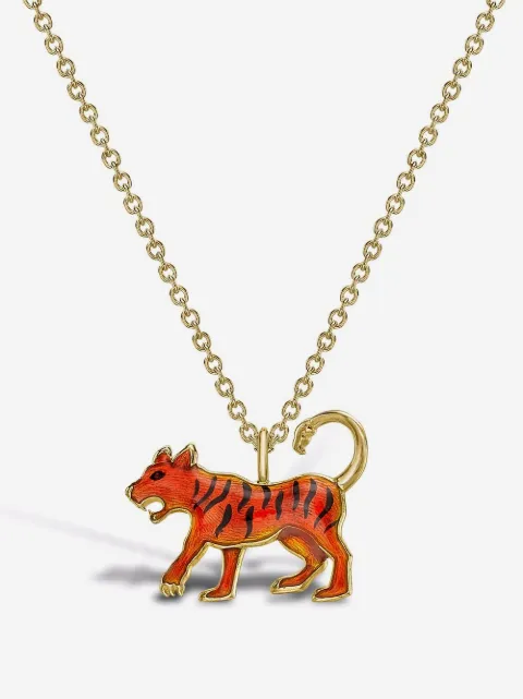 Pragnell collar con dije Zodiac en oro amarillo de 18kt