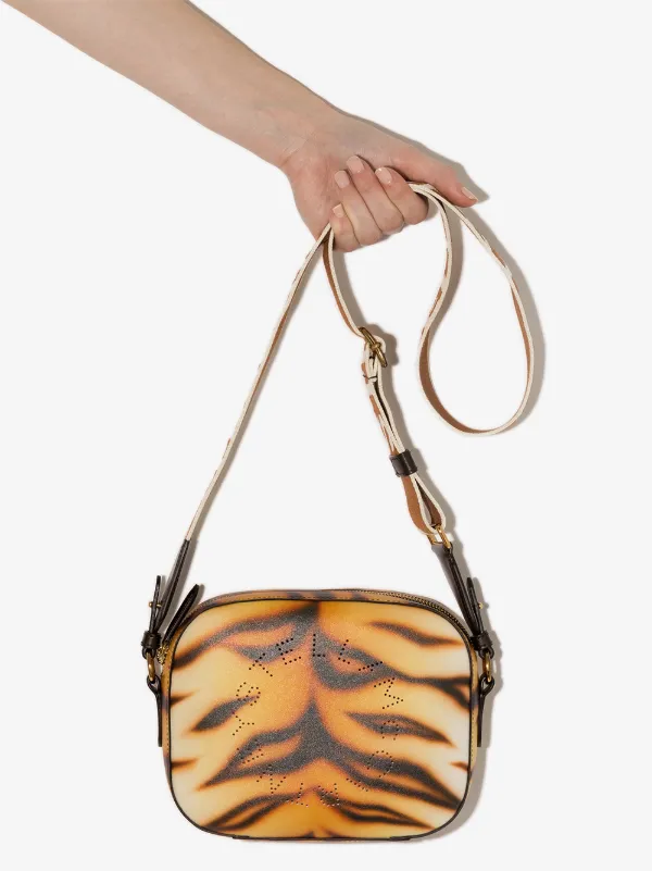 stella mccartney logo strap bolsa