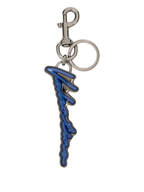 Valentino Garavani logo-lettering keychain