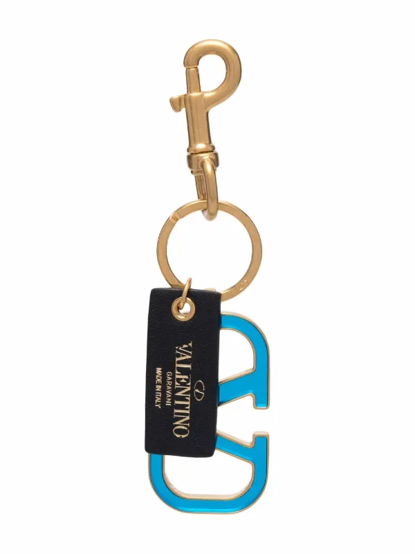 Valentino Garavani VLogo Charm Keyring - Farfetch