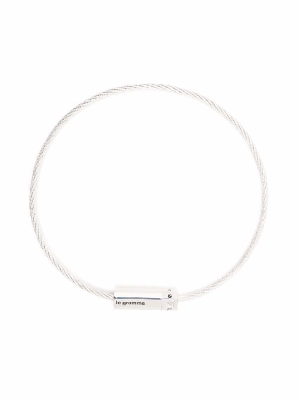 Le Gramme 7g Octagon Cable Bracelet - Farfetch