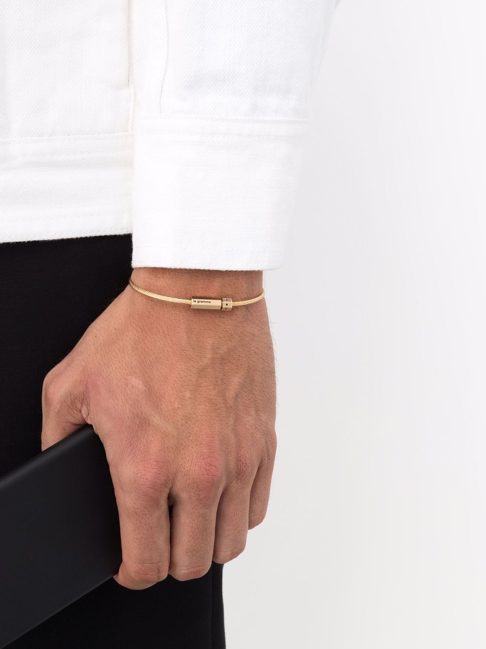 Le Gramme 18kt geelgouden armband