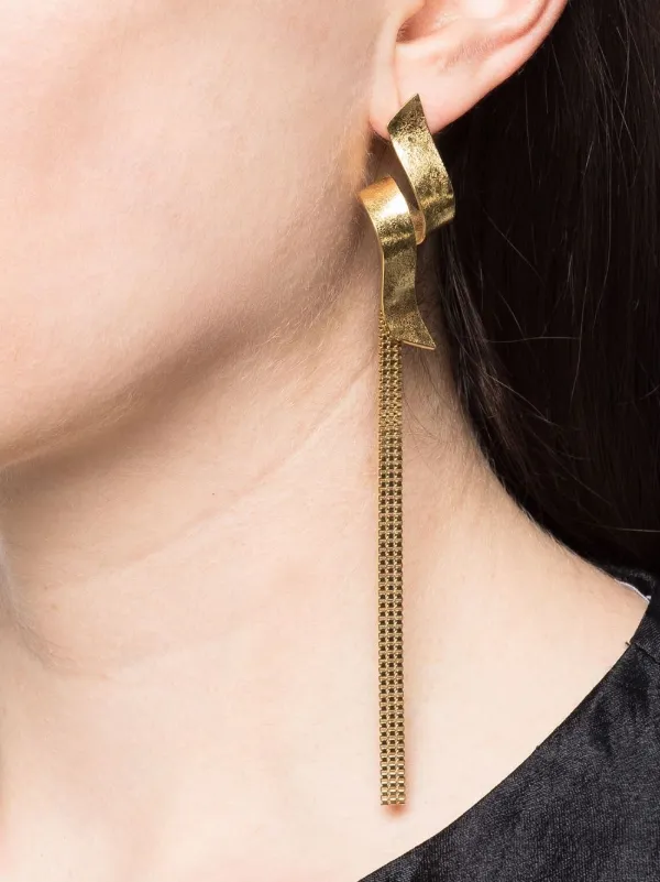 Wouters & Hendrix スワールデザイン ピアス Wouters & Hendrix Swirl ピアス | ゴールドトーン | FARFETCH JP