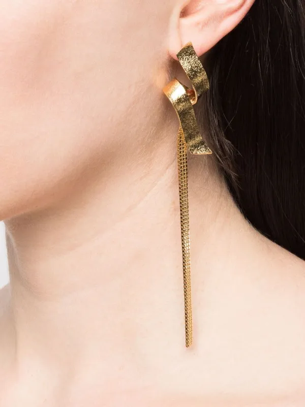 Wouters & Hendrix スワールデザイン ピアス Wouters & Hendrix Swirl ピアス | ゴールドトーン | FARFETCH JP