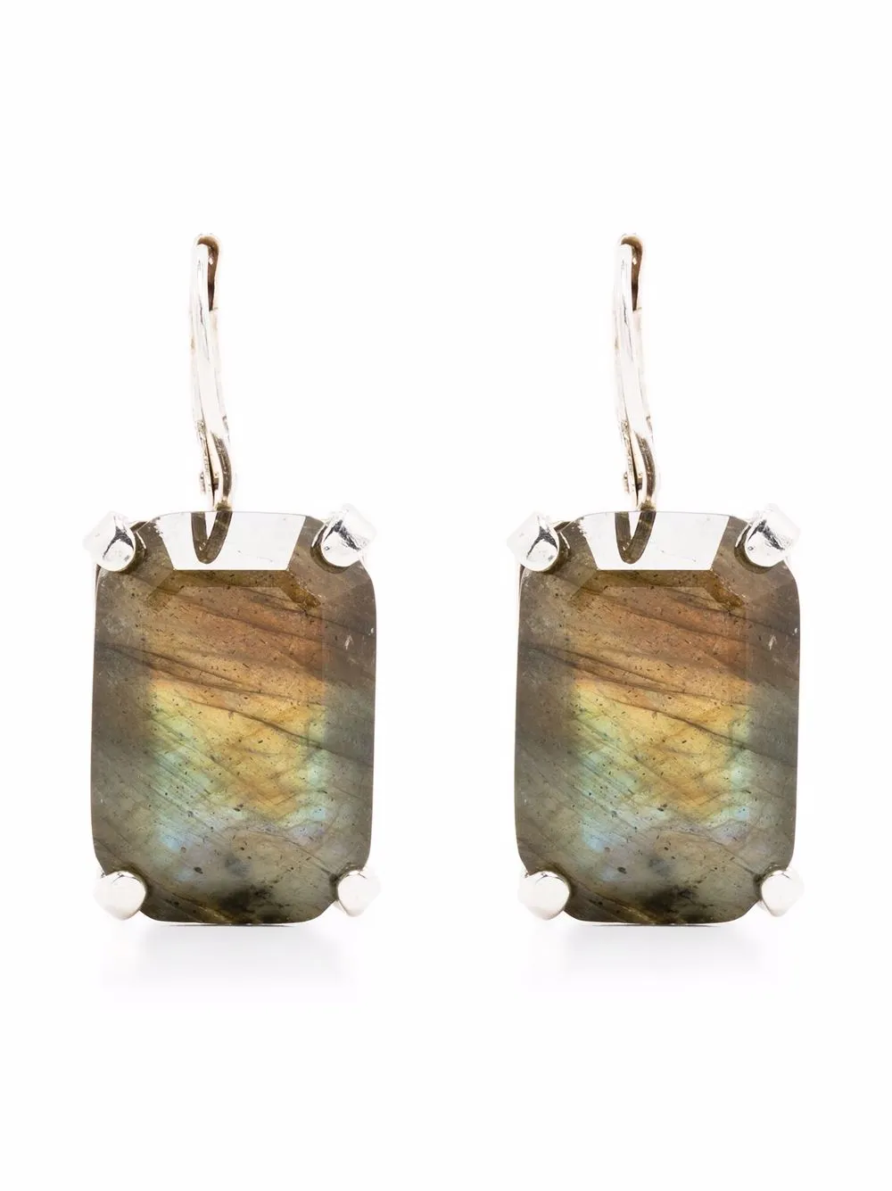 

Wouters & Hendrix aretes La Dense Serpentine con labradorita - Plateado