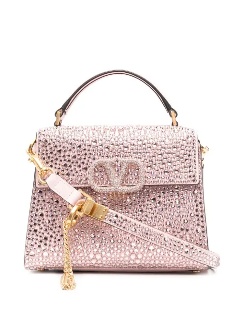 Valentino Garavani gem-embellished VSLING mini bag WOMEN