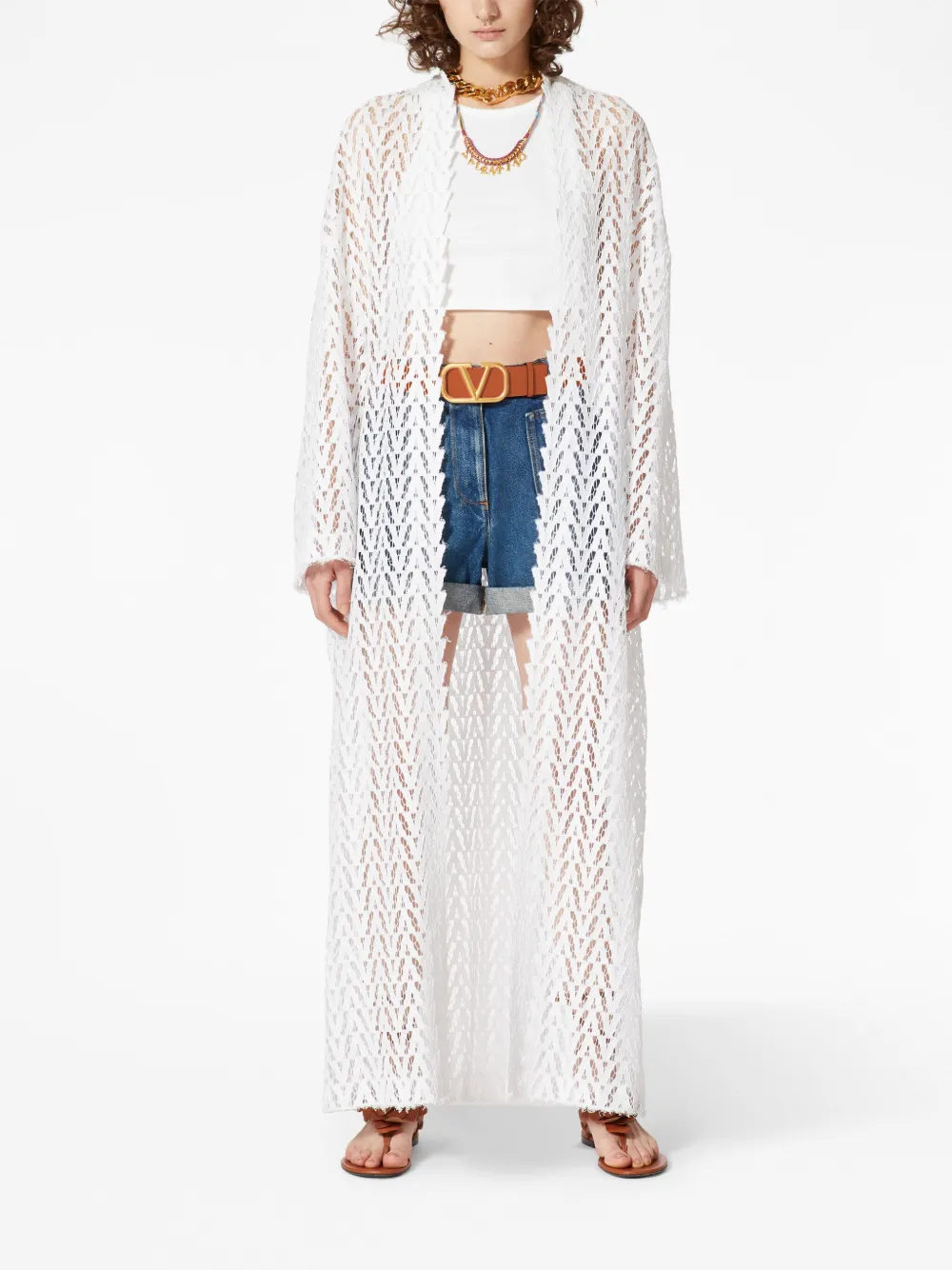 Valentino Garavani Wikkeljas Wit