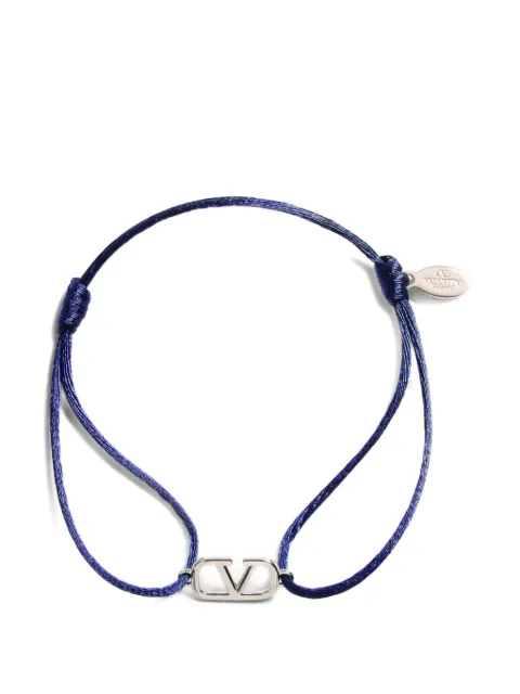 Valentino Garavani Vlogo Signature cotton bracelet
