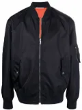 Valentino Garavani Neon Universe print bomber jacket - Blue