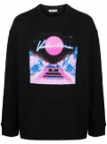 Valentino Garavani graphic-print sweatshirt - Black