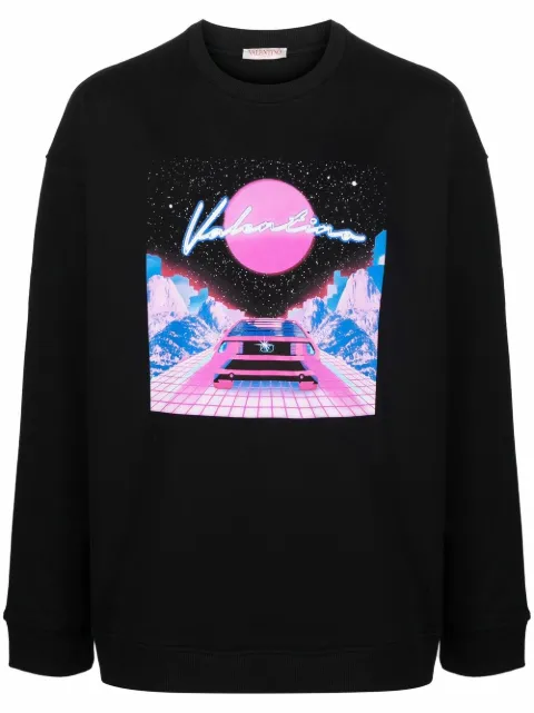 Valentino Garavani graphic-print sweatshirt