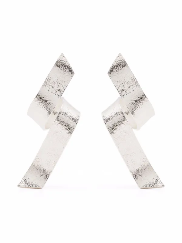 Wouters & Hendrix スワールデザイン ピアス Wouters & Hendrix Swirl ピアス | ゴールドトーン | FARFETCH JP