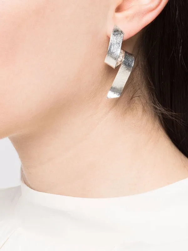 Wouters & Hendrix スワールデザイン ピアス Wouters & Hendrix Swirl ピアス | ゴールドトーン | FARFETCH JP