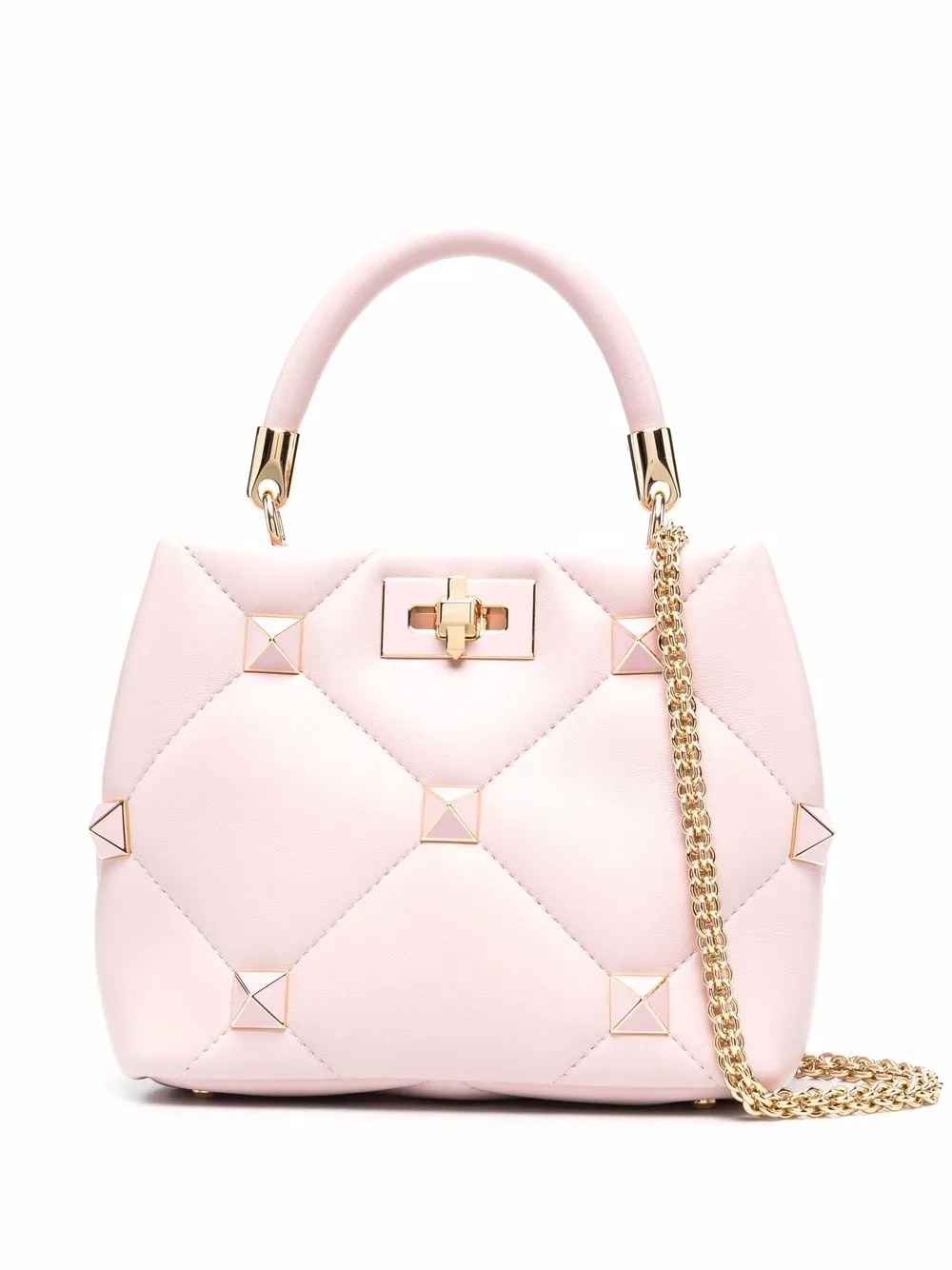 Image 1 of Valentino Garavani Roman Stud leather tote bag