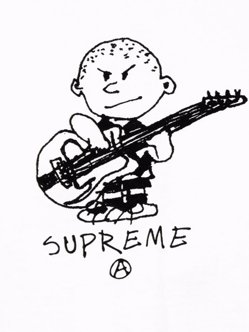 фото Supreme футболка rocker из коллекции fw21