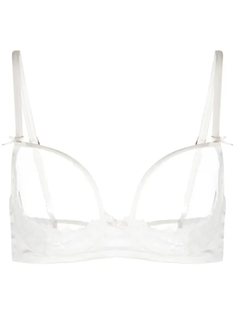 Fleur Du Mal Charlotte peekaboo bra