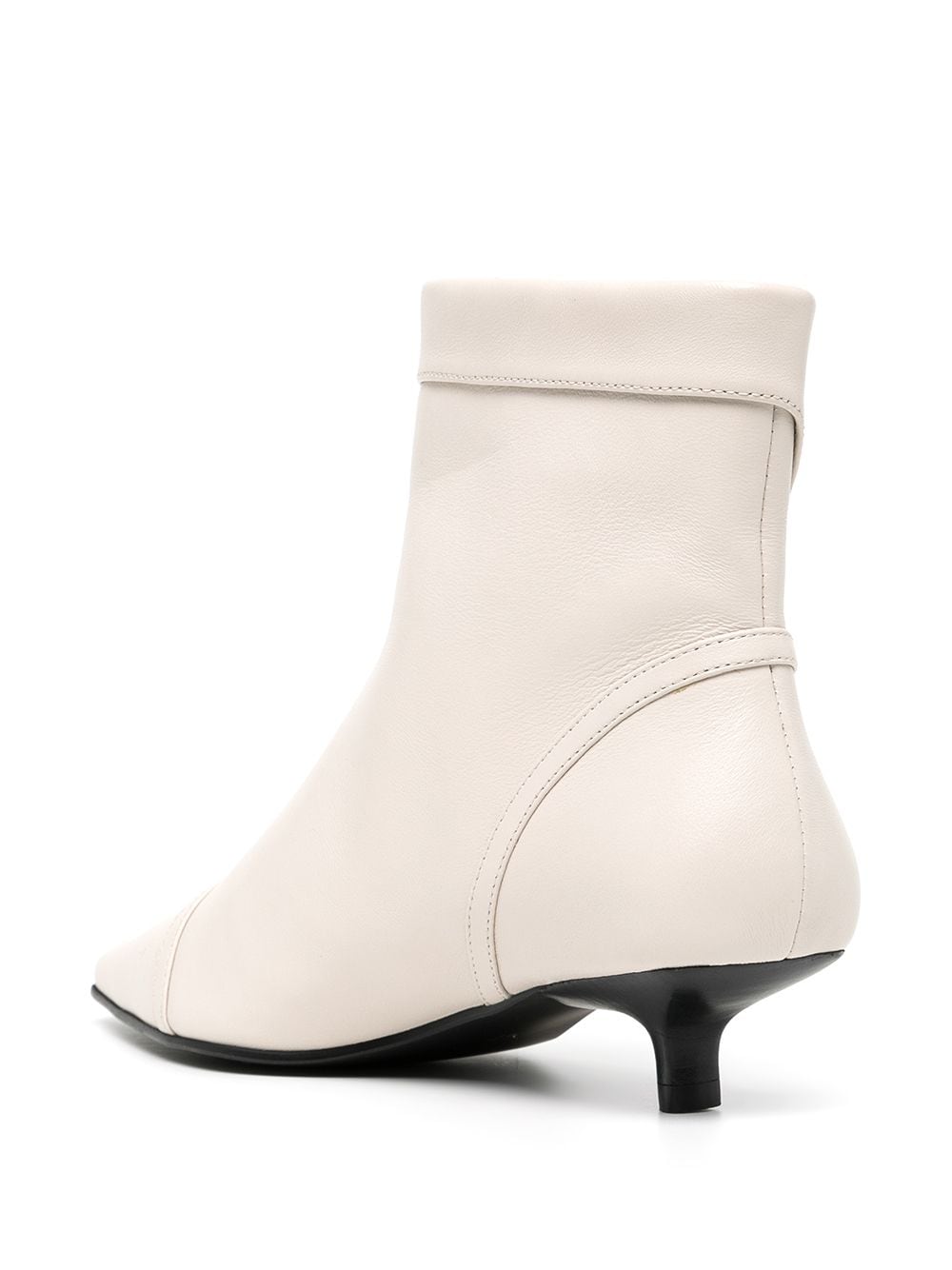 Shop Senso Felix Side-zip Ankle Boots In White