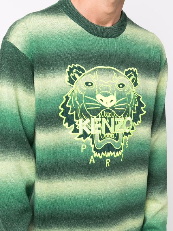 olive green kenzo sweatshirt