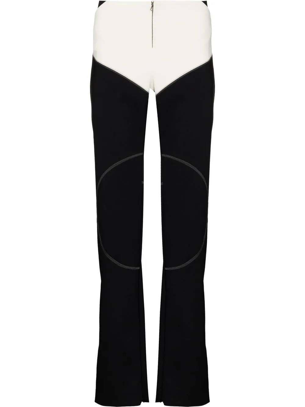 

Maximilian Davis scuba panelled trousers - Black