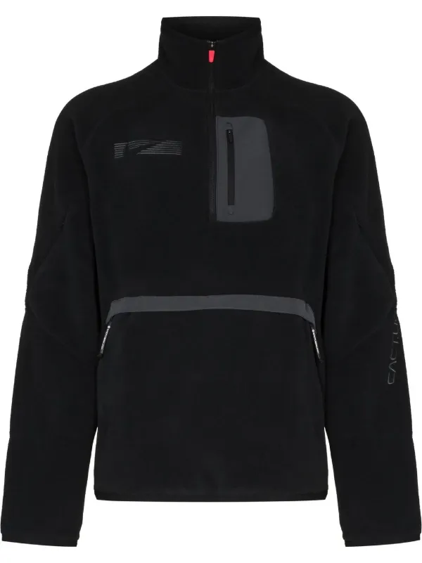 black nike quarter zip mens