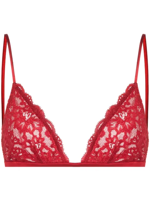Fleur Du Mal Charlotte triangle bra