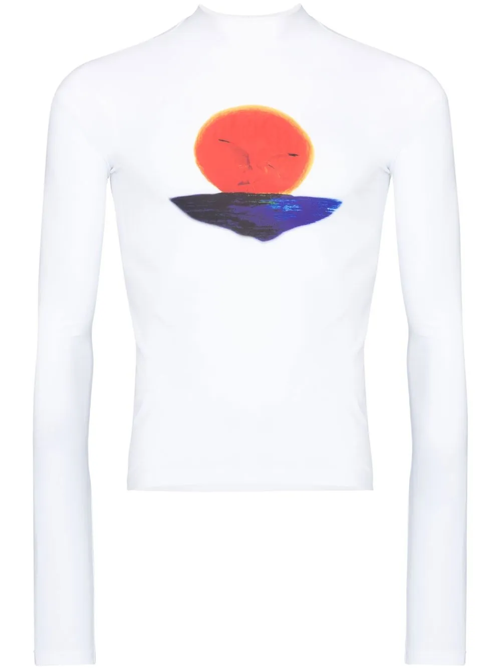 

Maximilian Davis playera Scarlet - Blanco