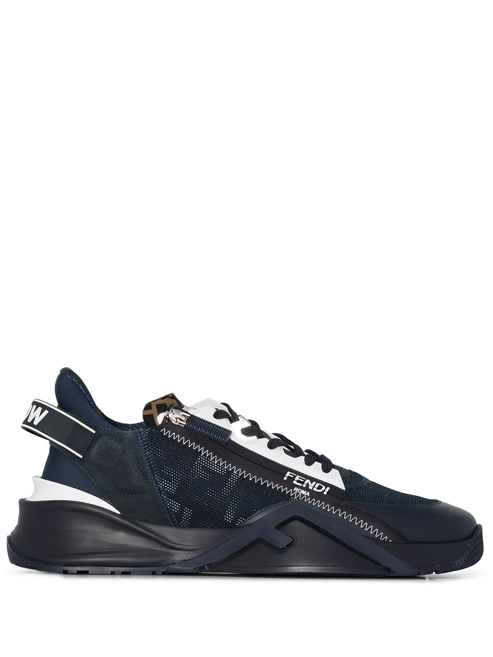 FENDI Flow low-top sneakers Blue