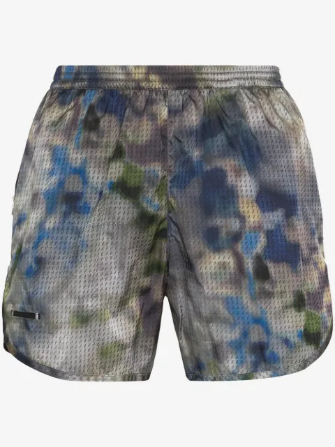 TRUE TRIBE drawstring-waist swim shorts