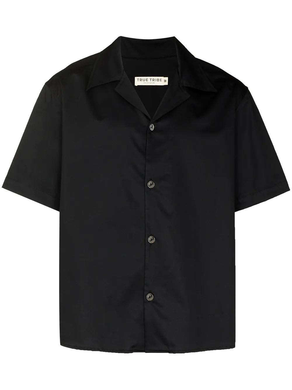 

TRUE TRIBE camisa Resort manga corta - Negro