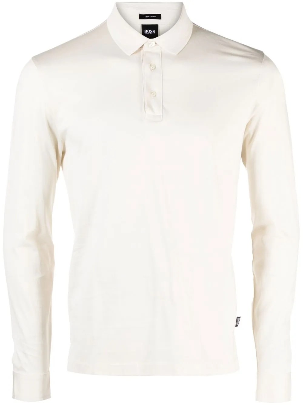 

BOSS slim cut long sleeves polo shirt - Neutrals
