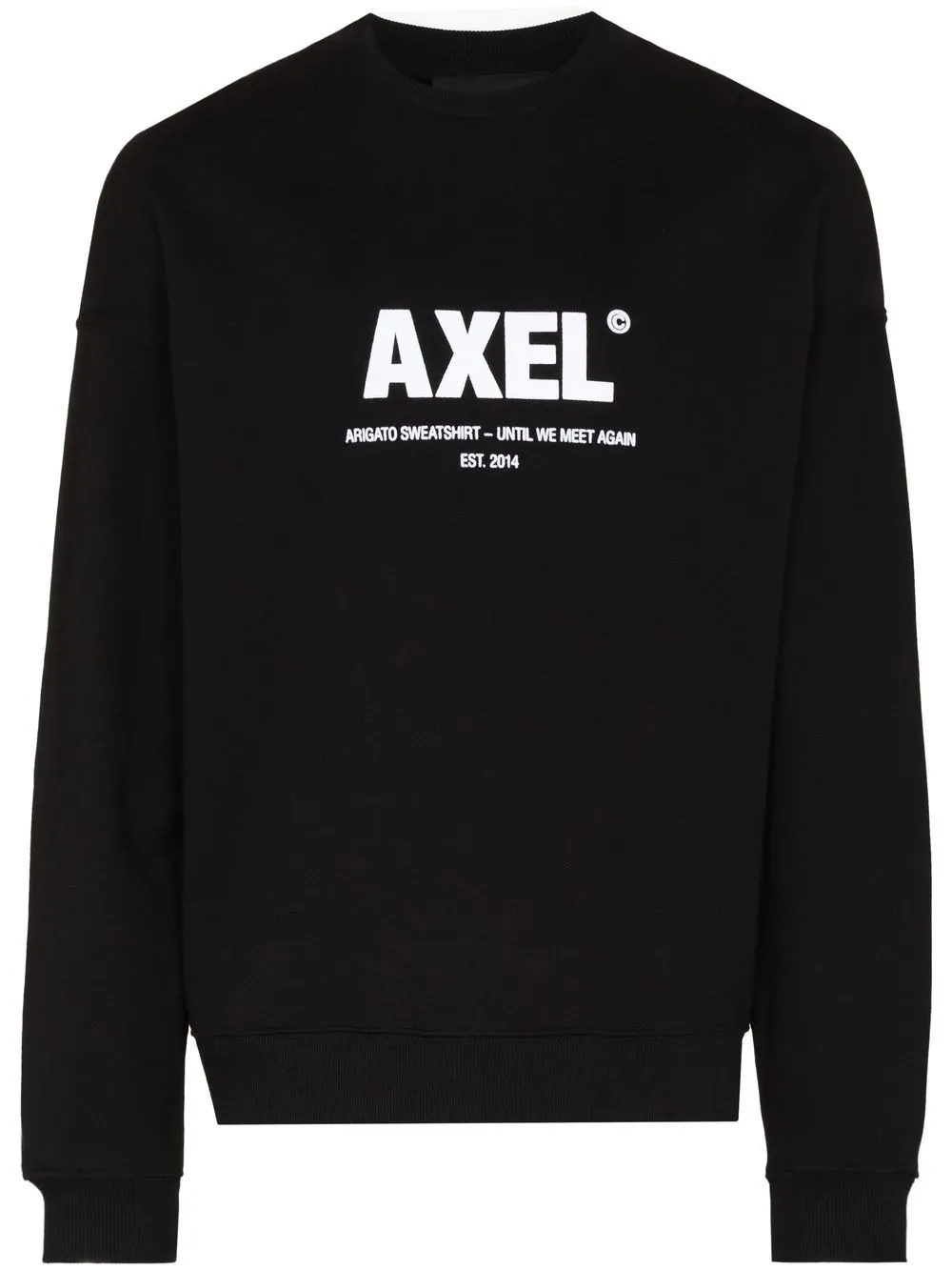 

Axel Arigato logo-print cotton sweatshirt - Black