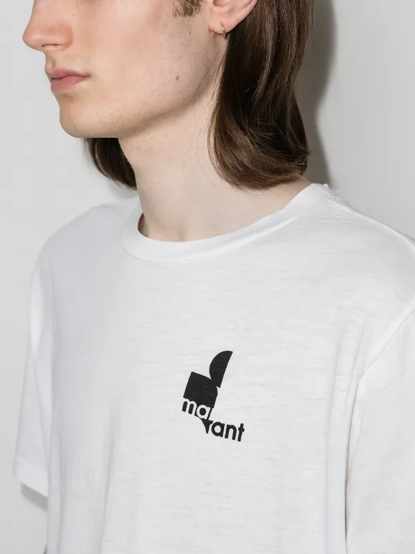 Tシャツ・カットソー Marant T-Shirt Zafferh ZAFFERH T-SHIRT Man camel | ISABEL MARANT Official online store